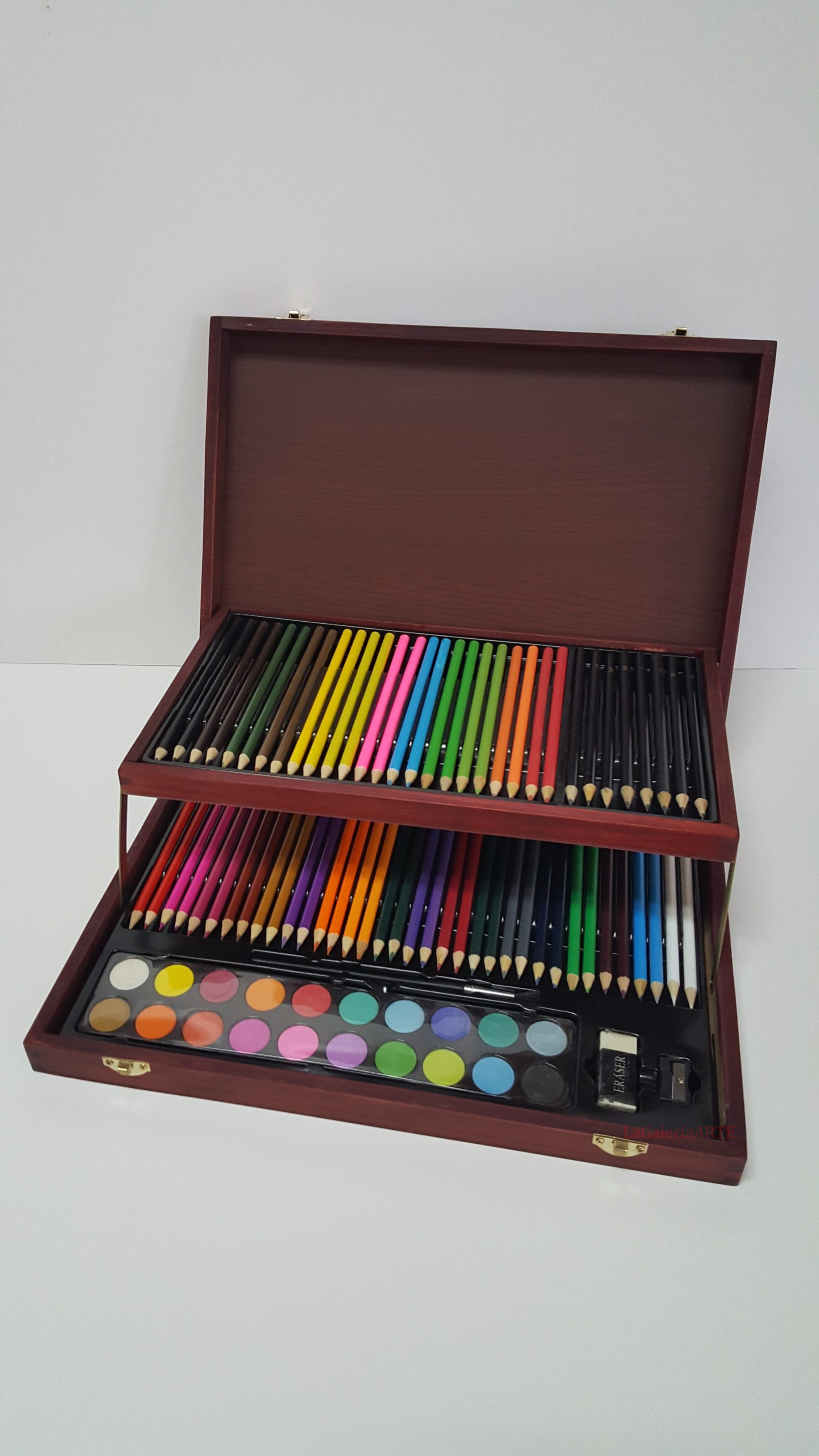 Caja Set Pintor Lapices Y Acuarelas Piezas Koh I Noor La Galer A