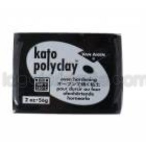 Kato Polyclay Nº52 Negro 56g
