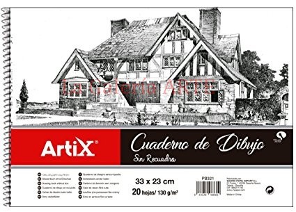 Bloc Dibujo Artix A4 24 Hojas 160g - La Galería del Arte